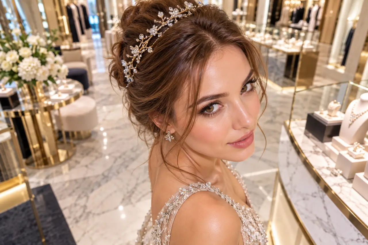 Bijou de tête : de l’éclat dans les cheveux, sans sacrifier le maintien