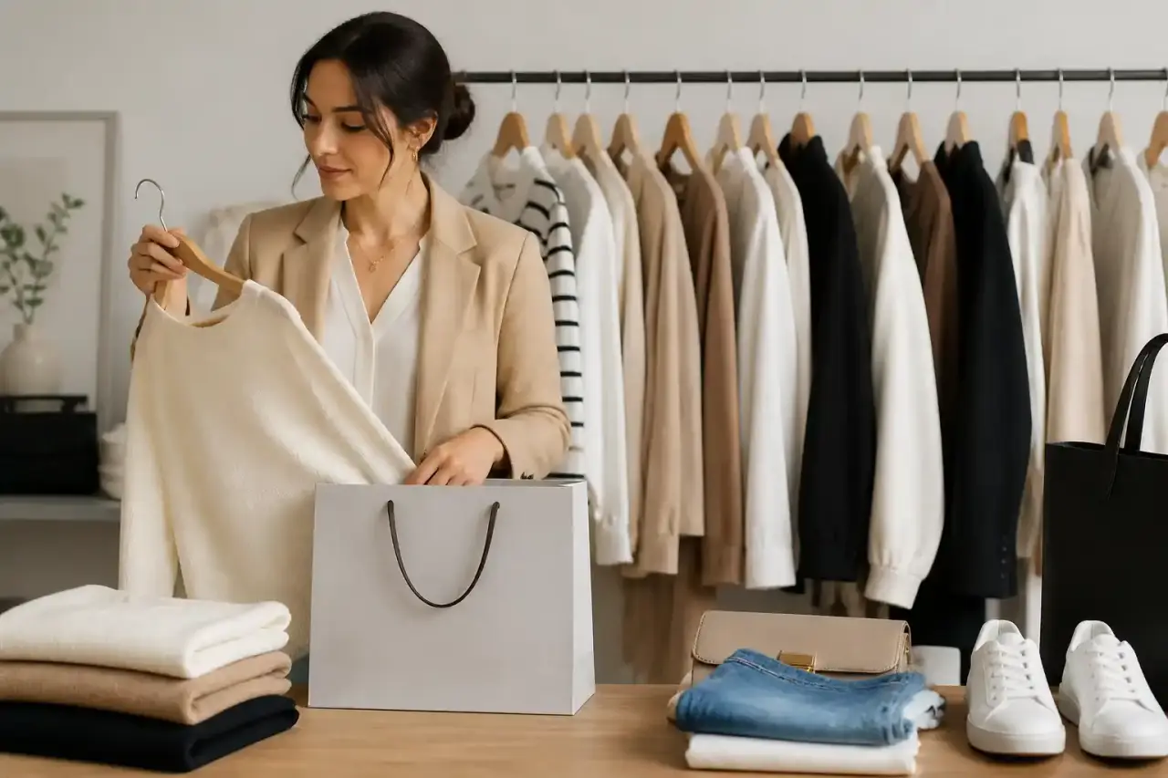 Garde-robe capsule élégante et minimaliste