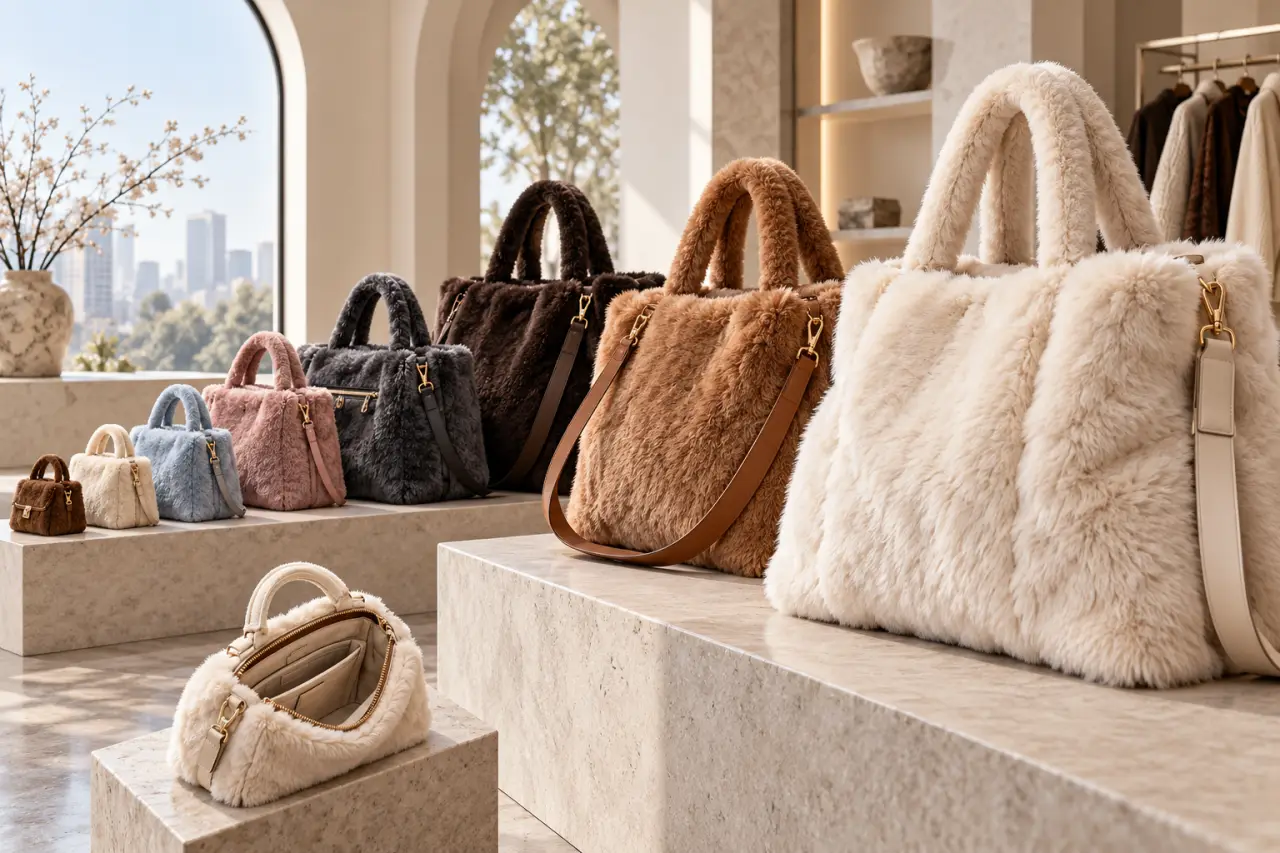 Sac fausse fourrure : du mini au cabas, choisir sans sacrifier le côté pratique