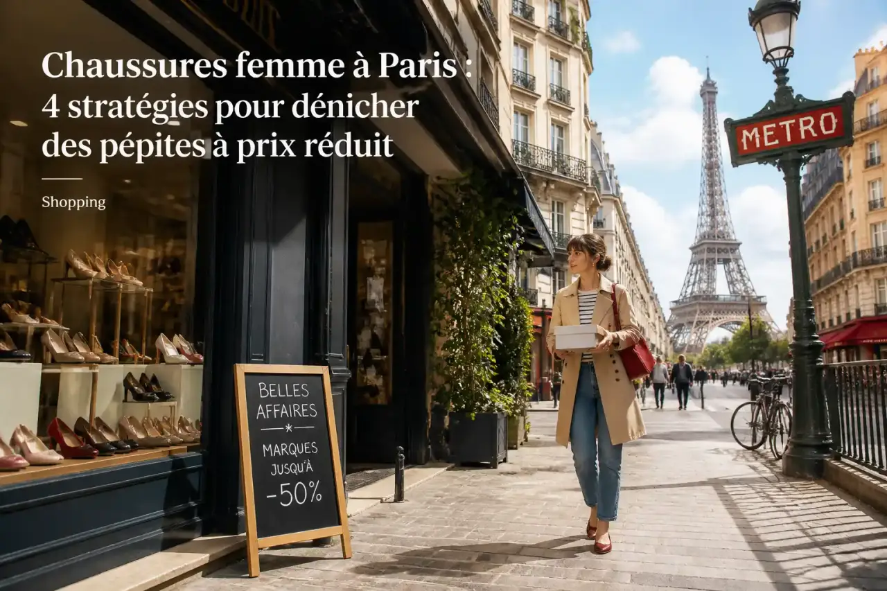 Chaussures femme à Paris : 4 stratégies pour dénicher des pépites à prix réduit